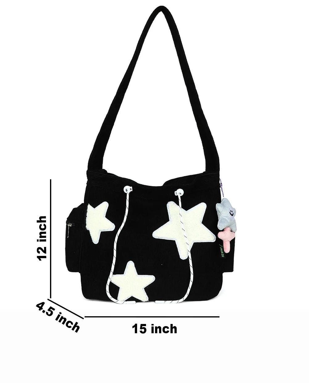 Star Tote Corduroy Bag